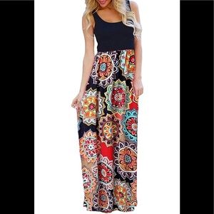 Bohemian Maxi Dress Super Cute ❤️